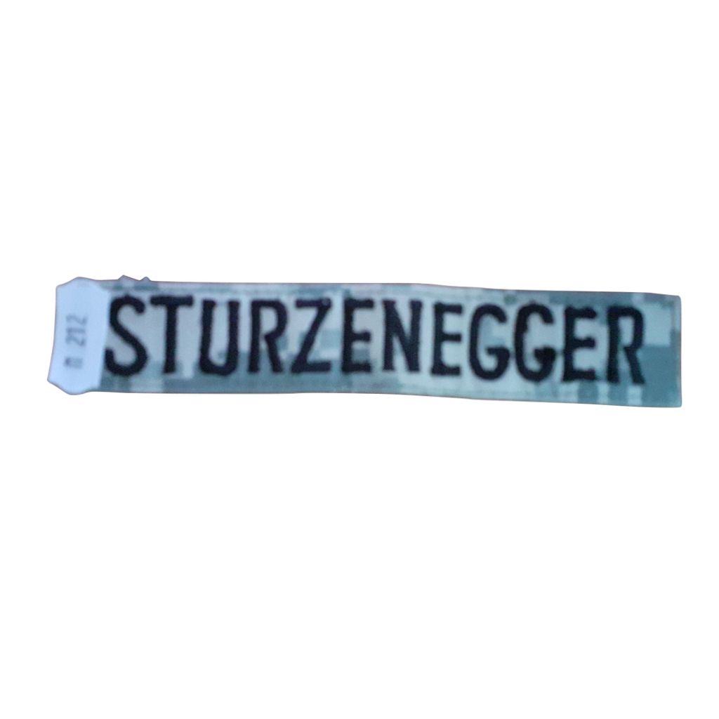 Patch Nume - Velcro - ACU - STURZENEGGER