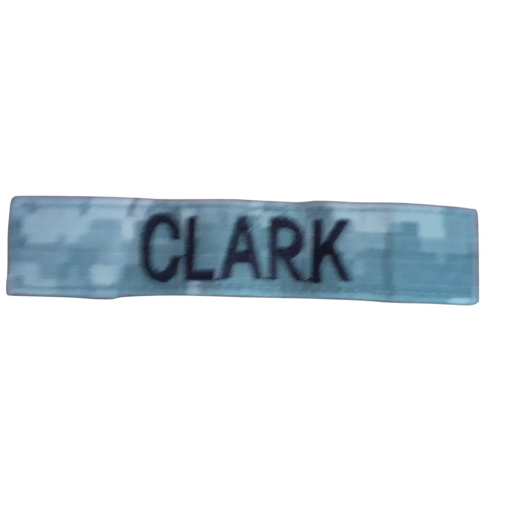 Patch Nume - Velcro - ACU - CLARK