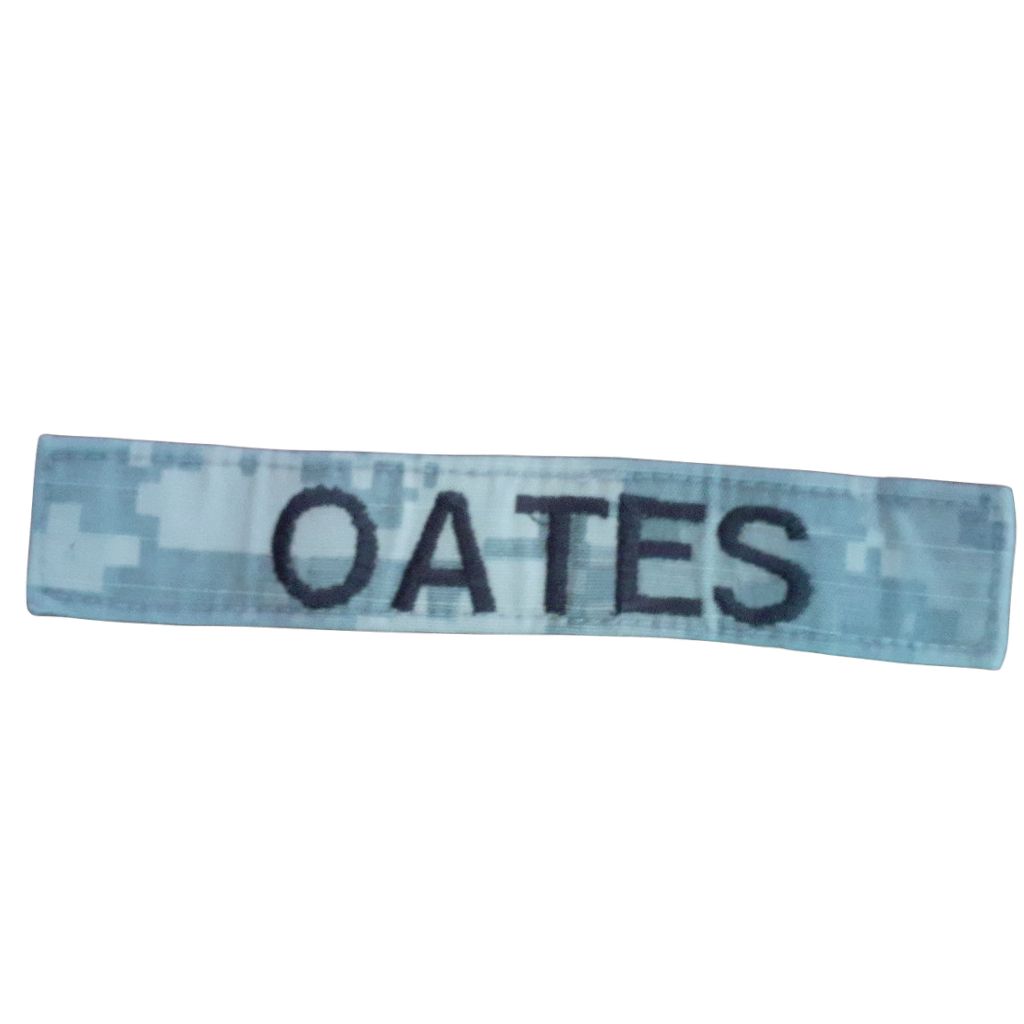 Patch Nume - Velcro - ACU - OATES