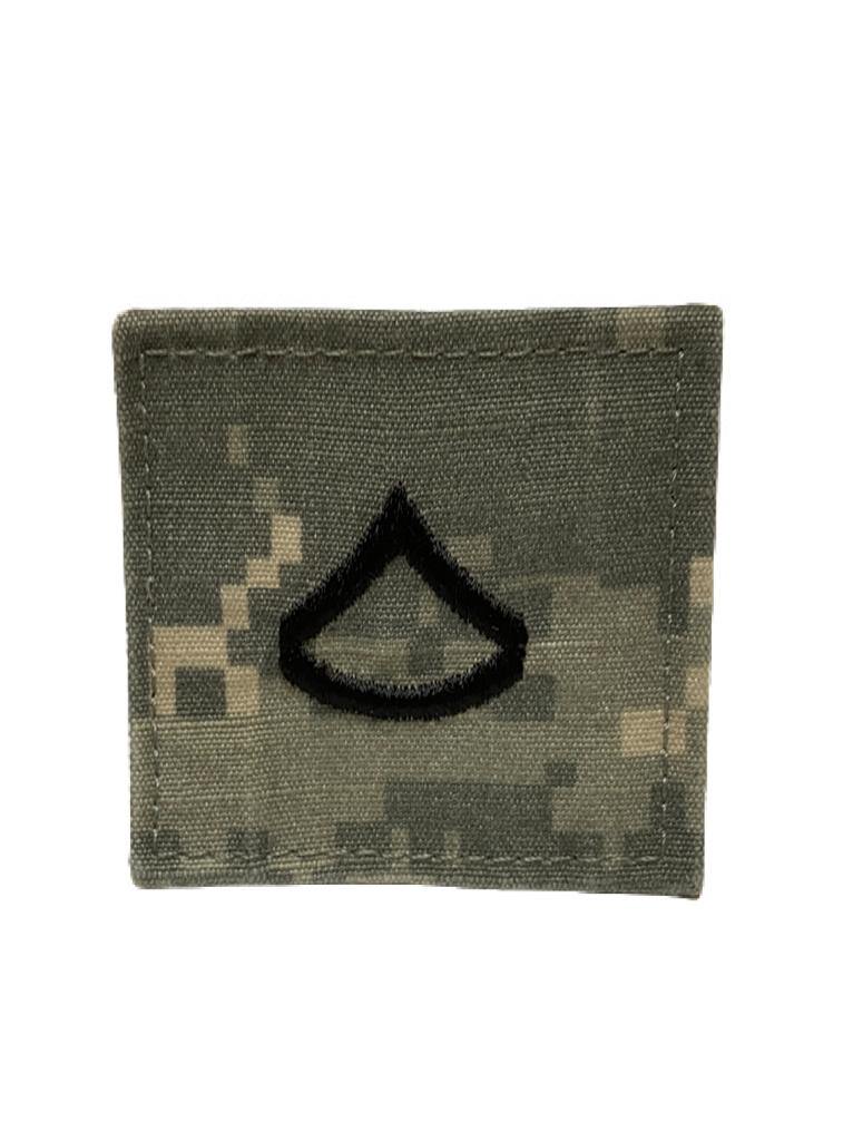 Patch Grad - Velcro - ACU - Private 1st Class - Surplus Militar