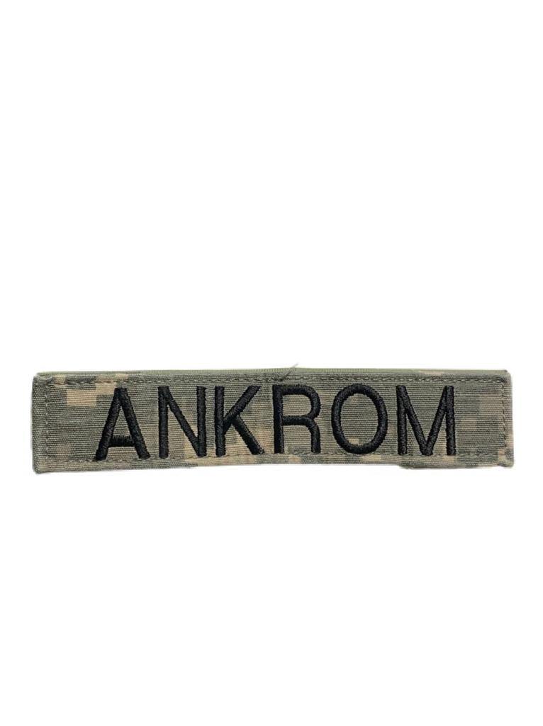 Patch Nume - Velcro - ACU - ANKROM - Surplus Militar