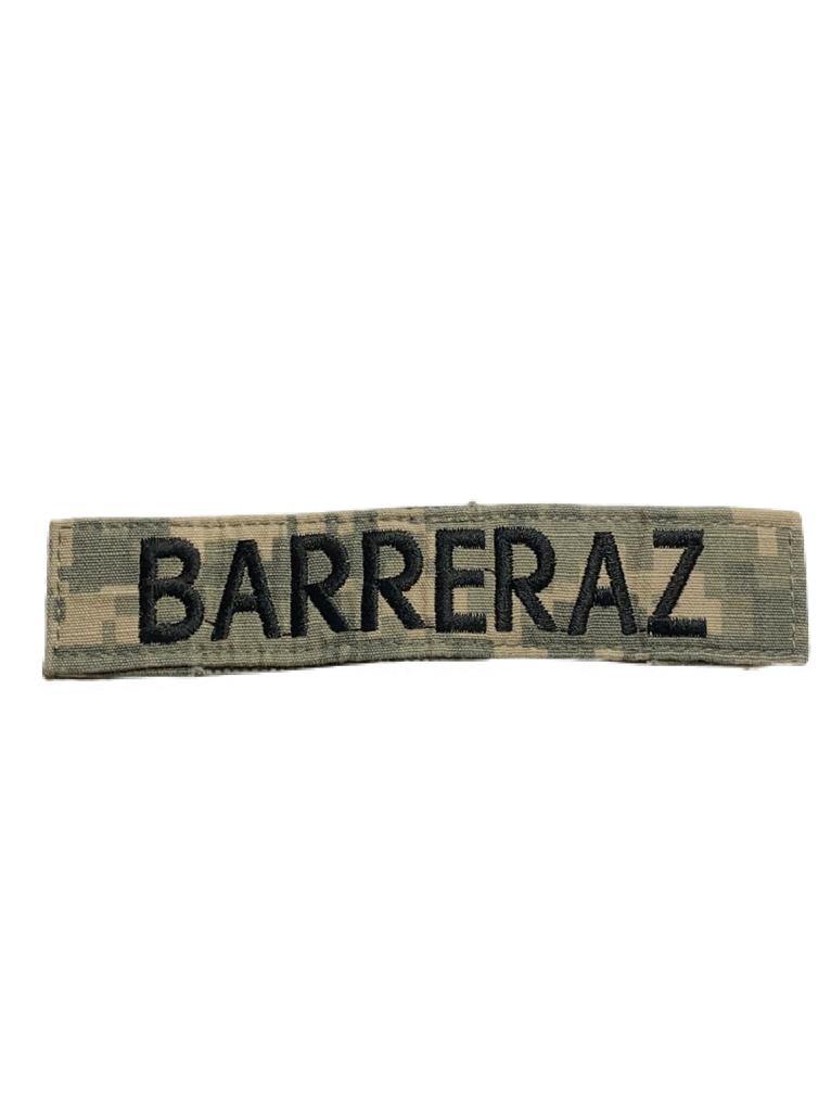 Patch Nume - Velcro - ACU - BARBERAZ - Surplus Militar