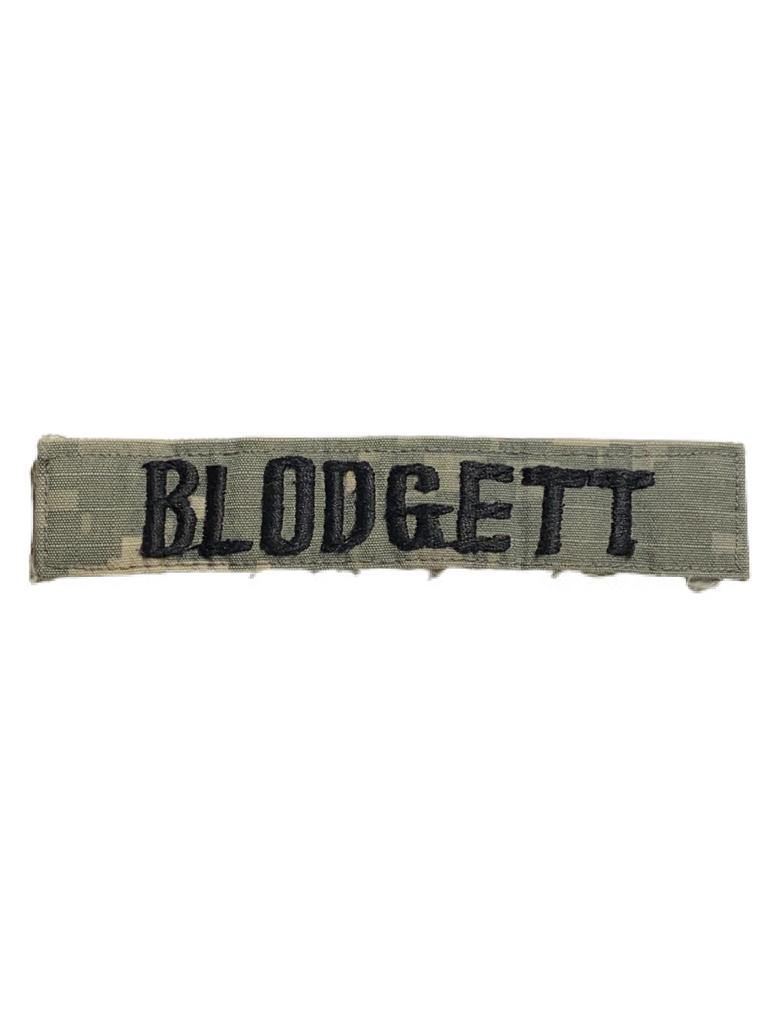 Patch Nume - Velcro - ACU - BLODGETT - Surplus Militar