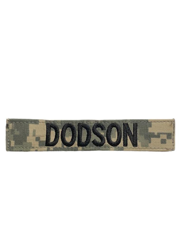 Patch Nume - Velcro - ACU - DODSON - Surplus Militar