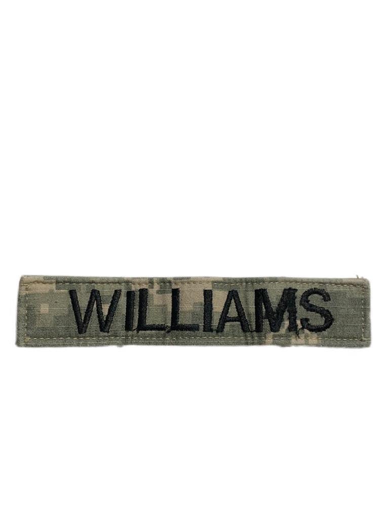 Patch Nume - Velcro - ACU - WILLIAMS - Surplus Militar