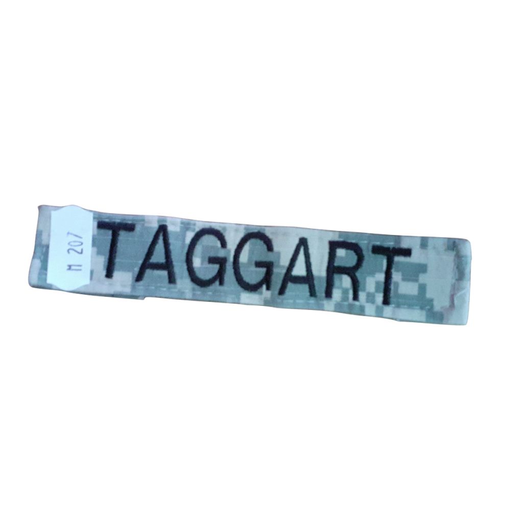 Patch Nume - Velcro - ACU - TAGGART