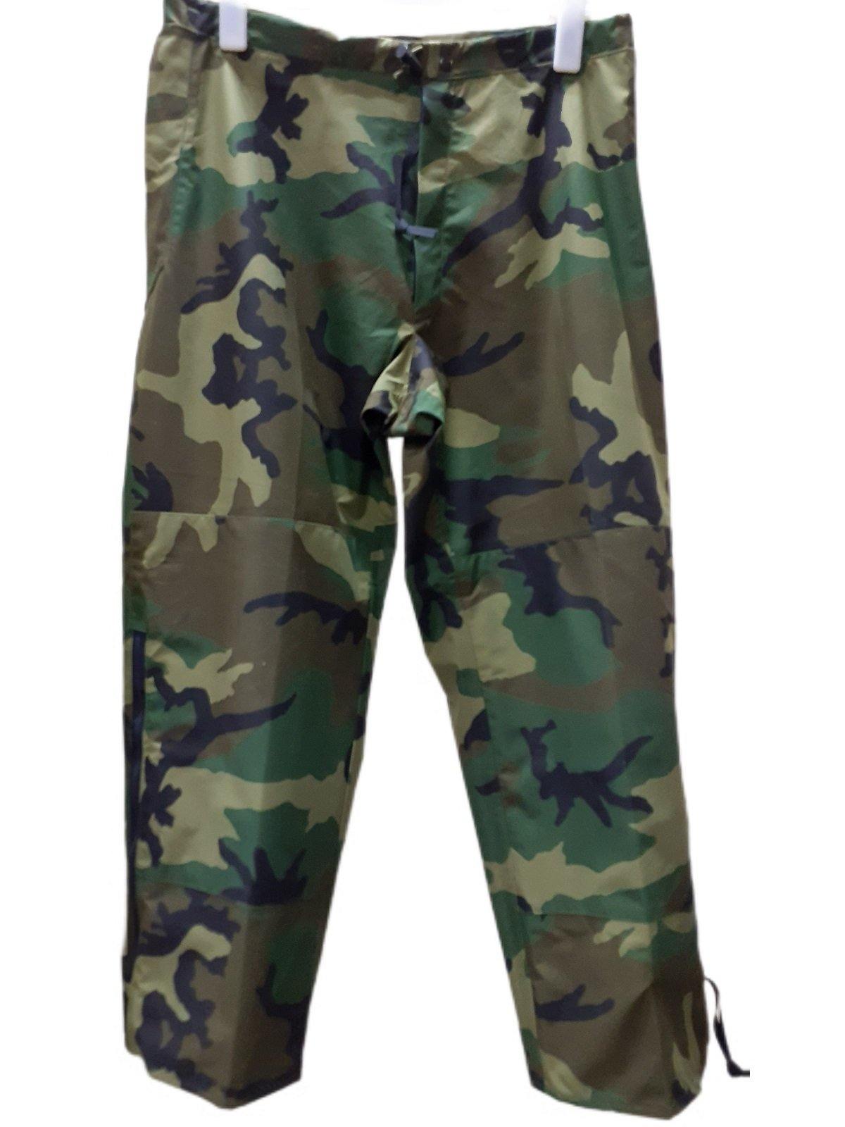 Pantaloni Impermeabili Camuflaj Woodland - GoreTex - Surplus Militar