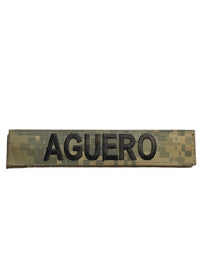 Patch Nume - Velcro - ACU - AGUERO - Surplus Militar