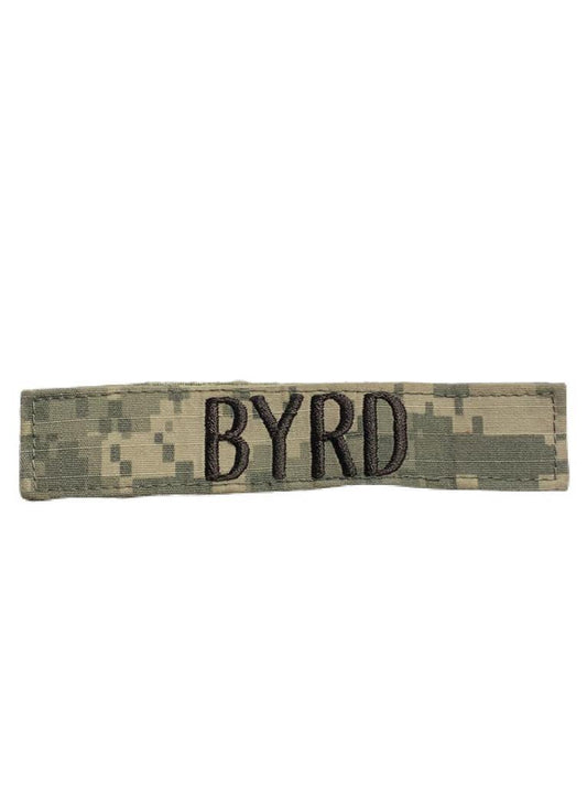 Patch Nume - Velcro - ACU - BYRD - Surplus Militar