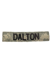 Patch Nume - Velcro - ACU - DALTON - Surplus Militar