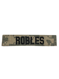 Patch Nume - Velcro - ACU - ROBLES - Surplus Militar